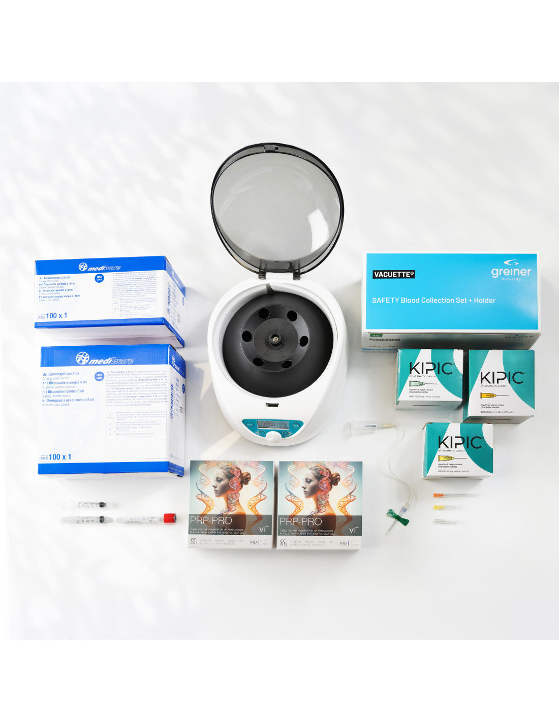 PRP Starter Set with SERVOspin Evolve and Vi PRP-PRO tubes