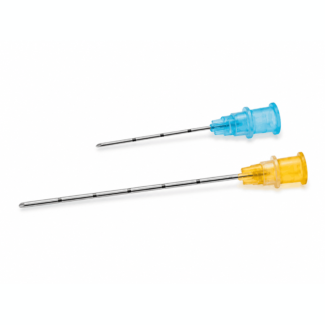 JBP Nano Cannula 25G × 50 mm, stumpfe Mikrokanülen
