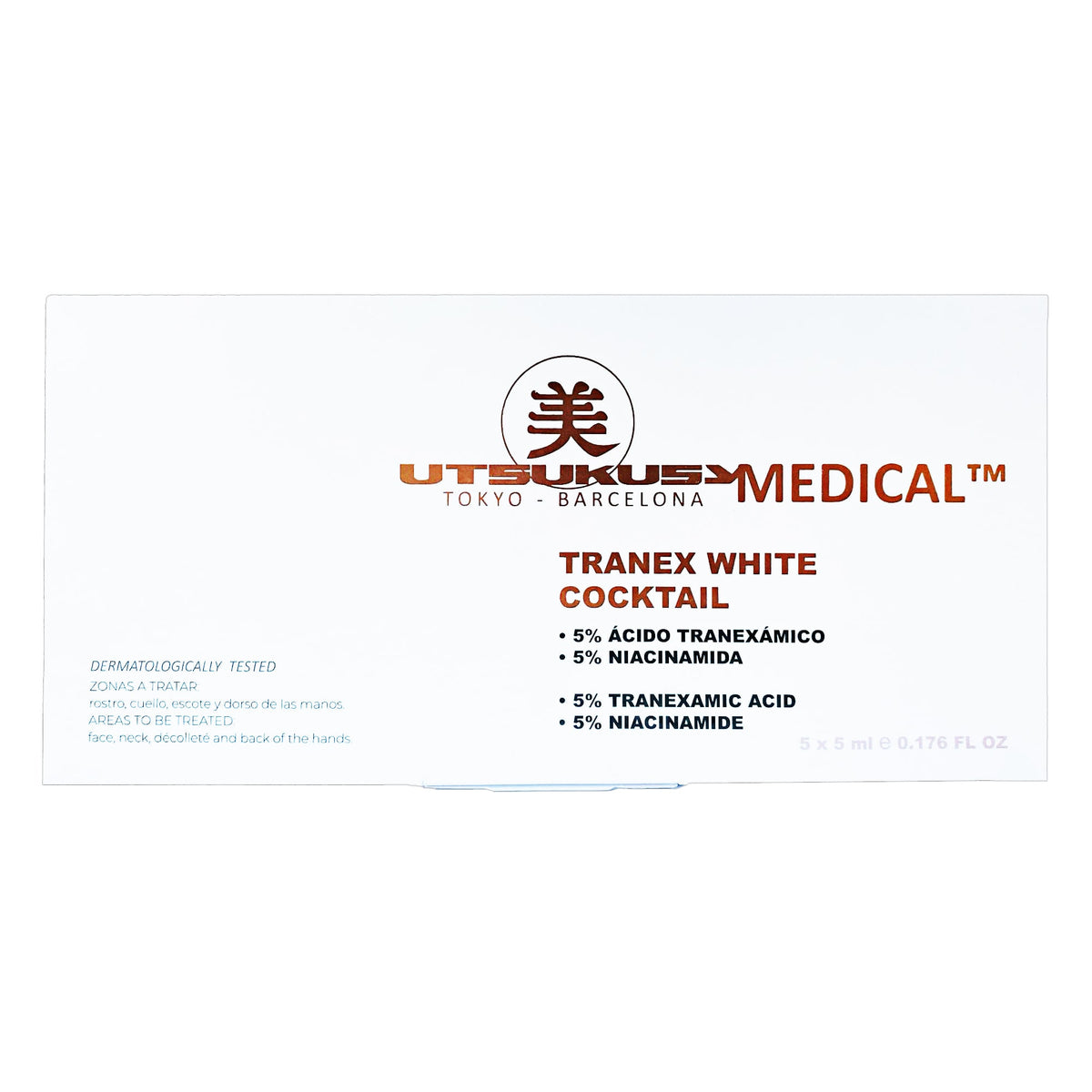 Utsukusy Tranex White Cocktail, Produktansicht