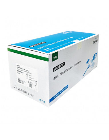 VACUETTE SAFETY blood collection set with holder